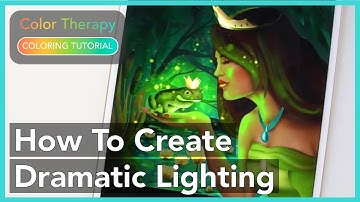 Coloring Tutorial: How to Create Dramatic Lighting with Color Therapy App