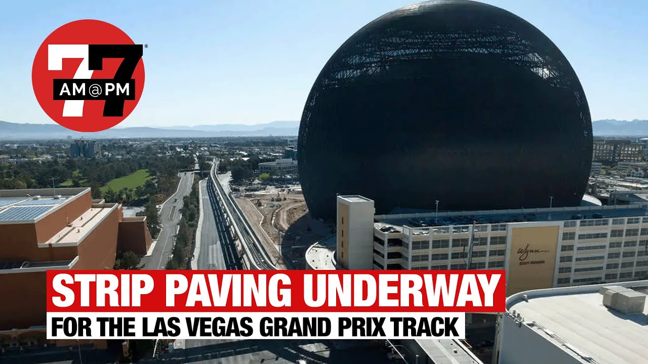 Las Vegas Grand Prix updates paving schedule through early fall