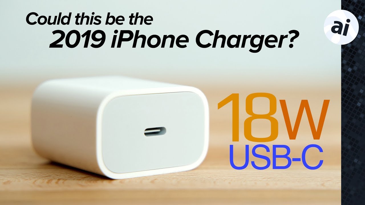 Apple s 18W charger now available for iPhone fast charging 