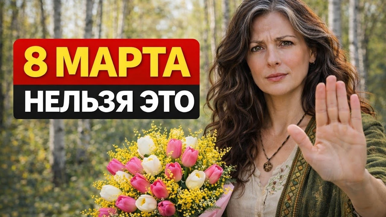 ЗАПРЕТЫ НА 8 МАРТА.  Народные приметы и традиции Женского дня