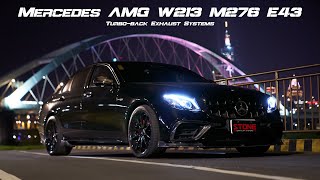 Mercedes AMG M276 W213 E43 / Stone Turbo-back Exhaust Sound