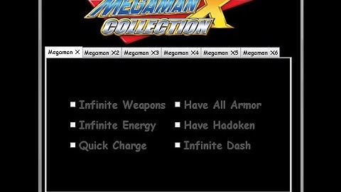 Megaman X5 Cheats