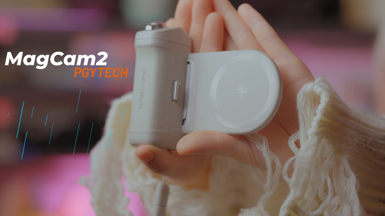 スマホでの撮影が楽しくなる！カメラのようにしちゃうグリップ！PGYTECH MAGCAM2