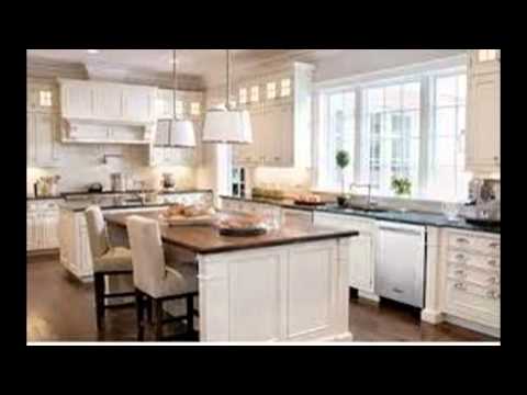 Kitchen With White Cabinets - YouTube