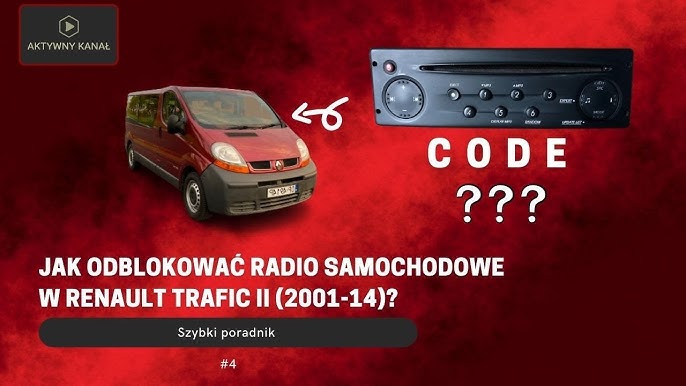 Radio Autoradio CD ohne Code RENAULT TRAFIC II KASTEN (FL) 1.9 DCI 100