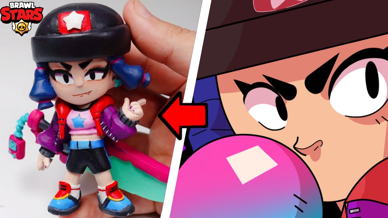 Brawl Stars Clay Art New Skins Heroine Bibi Youtube - heroine bibi brawl stars skin