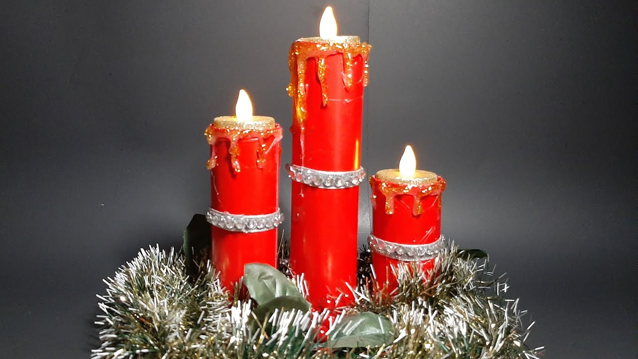 DIY Candle Molds From Toilet Paper Tubes 