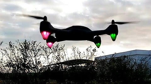 Hubsan X4 H501S FPV - First test Hovering mode -  GEARBEST