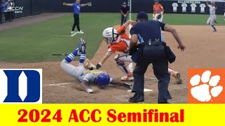 Clemson vs Duke Softball Game Highlights, 2024 ACC Tournament Semifinal