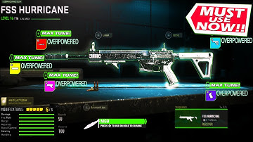 OMG!! The NEW #1 SMG is SO BROKEN in COD MW2! 🤯 (MW2 Best FSS Hurricane Class Setup Tuning)