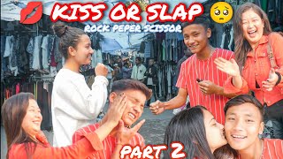 KISS OR SLAP PART 2 FT. @nimah lamah ||TWITS | ROCK PEPER SCISSOR | ROCK LAMA || INDO BHUTAN JAIGAON