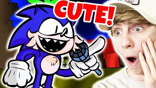 Sonic.exe But Cute??? Vs Sonic.exe The Fanspansion