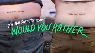 Penis Piercing or Lower Back Tattoo | Would You Rather? | Cut