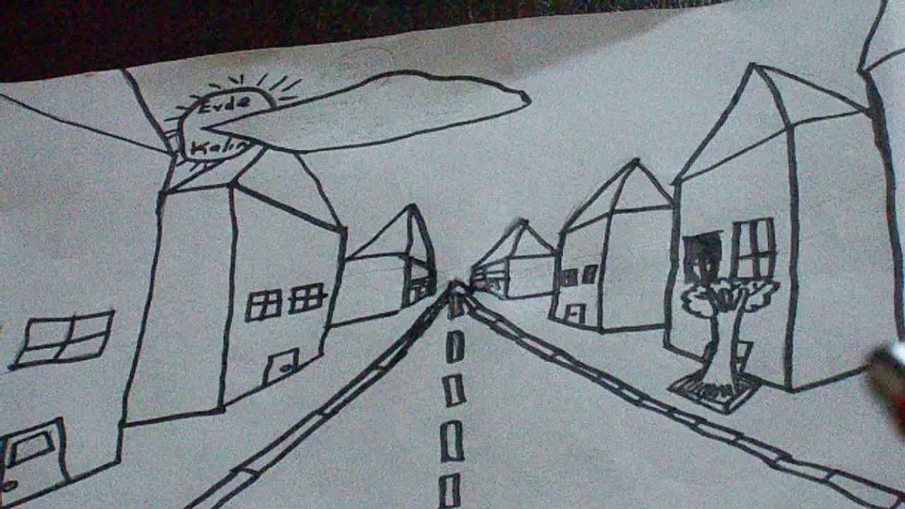 Sokak Resmi Çizimi - Başlangıç (1)