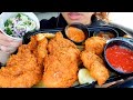 ASMR EATING FISH 'N CHIPS CAR MUKBANG Extreme Crunch Satisfying REAL Eating sounds 먹방 TWILIGHT