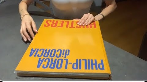 Giant book ASMR page turning - squeezing page - no talking