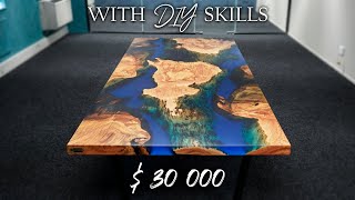 : our MOST EXPENSIVE table build (using DIY skills)