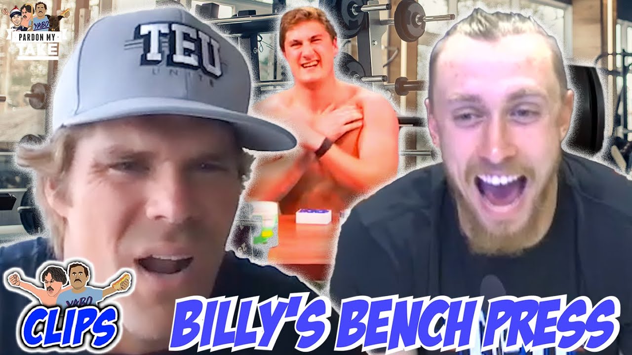 Billy Football Bench Pressed Almost 300 Pounds to Impress Kittle