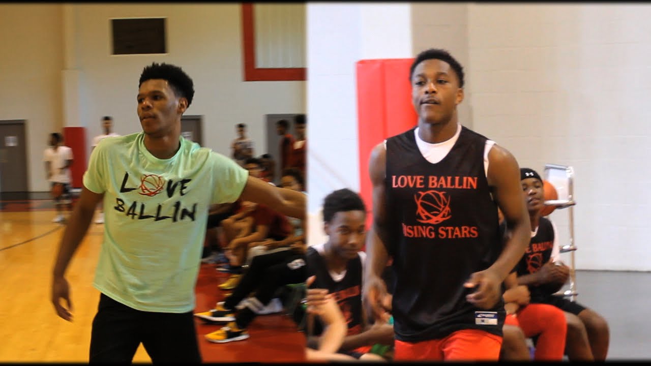 Class of 2107 Trey Duval vs Myles Mitchell White EXPLODE at the Love Ballin All Star Game