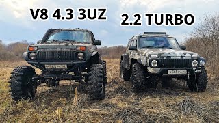 УБИЙЦА DODGE RAM TRX! НЕ НИВА V8 4.3 3UZ, JEEP RUBIKON, SUZUKI JIMNY, ОФФРОАД