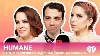 Emily Hampshire, Jay Baruchel, Caitlin Cronenberg on HUMANE Red Carpet - Why it's NOT A Horror Film