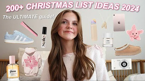 200+ Christmas wishlist ideas for teen + teen girls 2024! The ULTIMATE guide 🎀🎄 // Mia Elizabeth