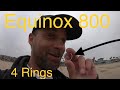 Beach Metal Detecting 4 Rings Gold Minelab Equinox 800… Broken Arm Cuff ???