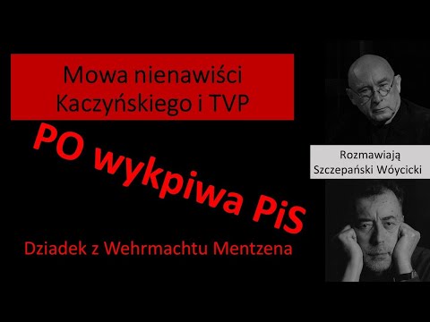 Mowa nienawiści Kaczyńskiego /// im bardziej dziad przegrywa tym bardziej się sroży