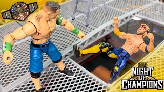 Logan Paul VS John Cena | Hell In A Cell | WWE Action Figure Match!