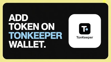 How to Add Token on Tonkeeper Wallet [Full Guide 2025] 🔑💰