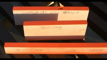 Tweakwood: Sealing MDF edges or end grain