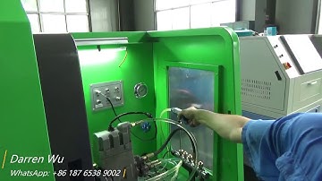 New system CR966 Common rail test bench HEUI C7 C9 pump testing