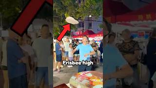 This Pizza Chef Throws the Dough Like a Frisbee and Never Misses!! #shorts