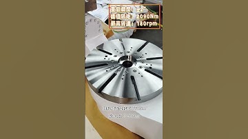 Dual direct drive 5-axis rotary table.   #motor  #cnc  #rotary