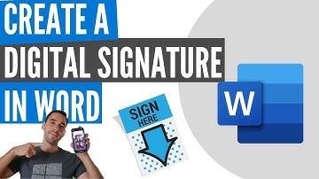How to create digital signatures in Microsoft Word