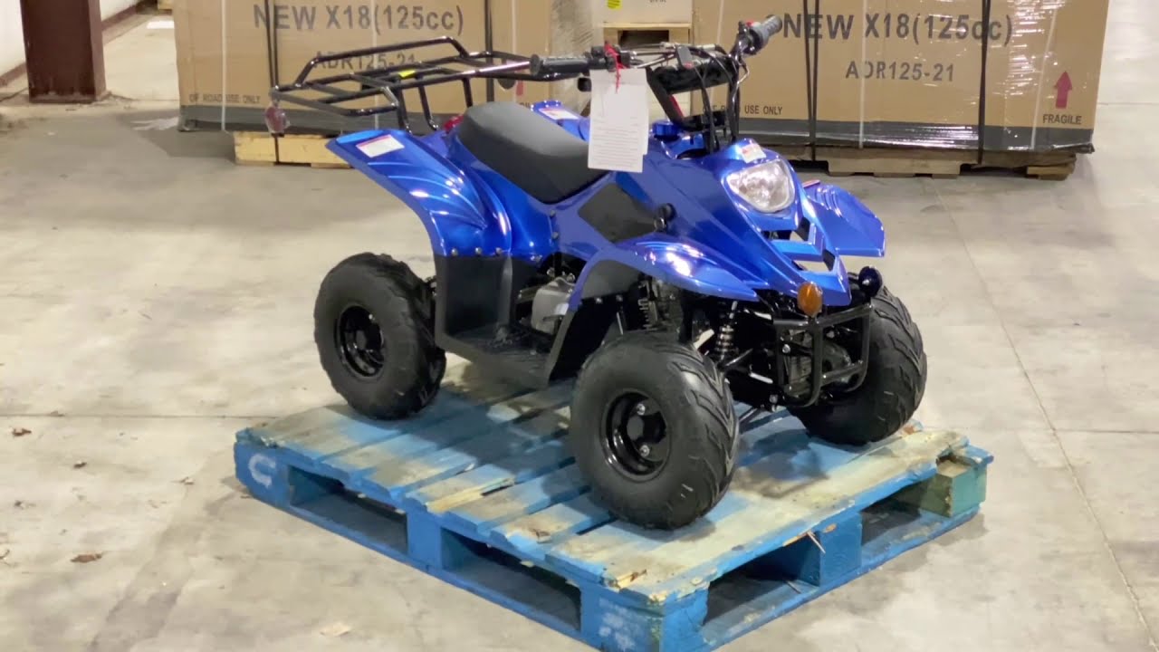 Best Gas ATV For Kids The Boulder 110cc ATV YouTube