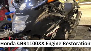 Восстановление двигателя Honda CBR1100XX Super Blackbird | Начать, чтобы закончить.