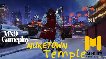 Call Of Duty Mobile Gameplay 🔥 || Multiplayer Mode || Nuketown Temple || MX9
