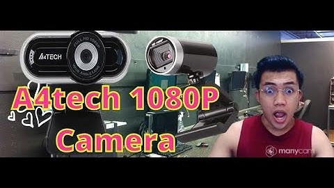 A4Tech PK-920H 1080P FullHD Webcam with Mic || UNBOXING and REVIEW || BUDGET WEBCAM || Prince Jhaven