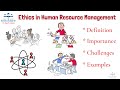 Ethics in Human Resource Management Quiz