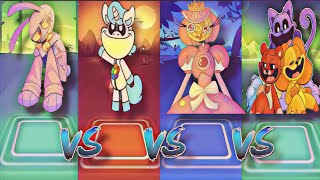 🎮 Jax Digital Circus VS Craftycorn VS Princess Loolilalu VS Smiling Critters | Tiles Hop