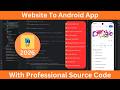How To Convert Website To Android App In Android Studio || With Source Code || Android Studio 2026