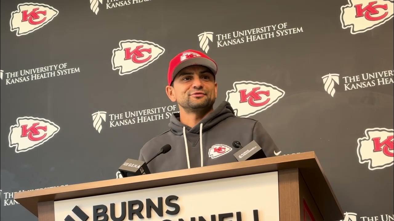Kansas City Chiefs WR Coach Connor Embree Previews Baltimore Ravens - YouTube