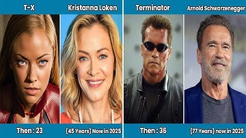 Terminator Cast Then and Now (1984 vs 2025)