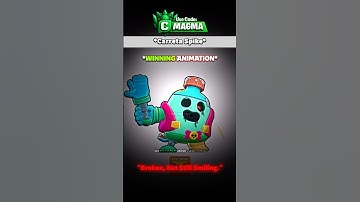 Carreta Spike Winning & Losing Animations! 🌵 | Brawl Stars #brawlstars #brawlstarsshorts