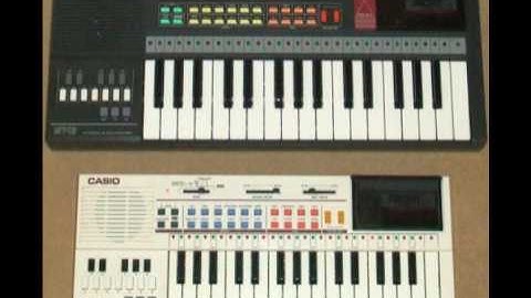 Casio PT-80 & MT-18 - Audio Samples