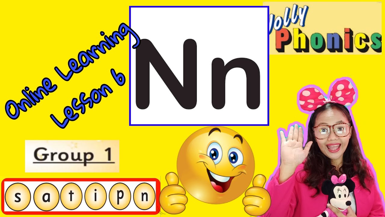 Online Learning - Phonics Group 1 (satpin) Lesson 6 Letter sound Nn ...