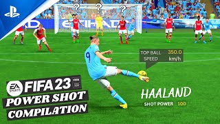 FIFA 23 | POWER SHOT COMPILATION #4 | PS5 [4K60] HDR
