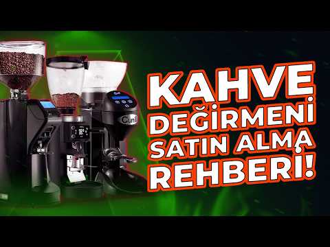 Kafe ekipmanları videosu 5