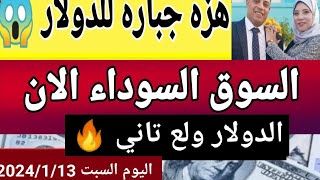 الدولار في السوق السوداء | اسعار الدولار والعملات اليوم السبت 2024/1/13 في مصر